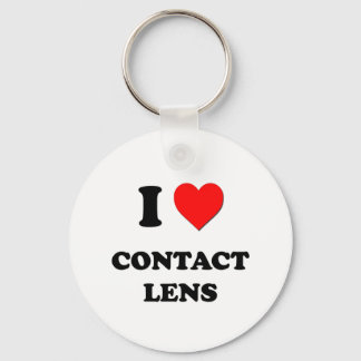 I love Contact Lens Key Ring