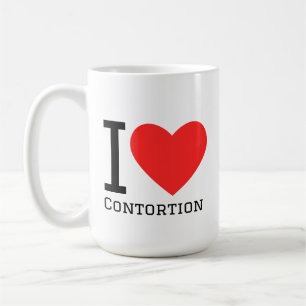 I love contortion coffee mug