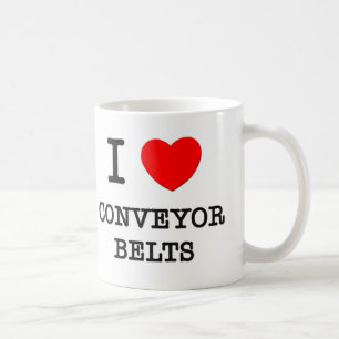 I Love Conveyor Belts Coffee Mug