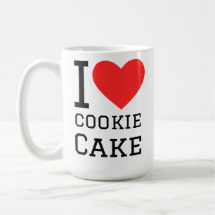 I love cookie cake  coffee mug