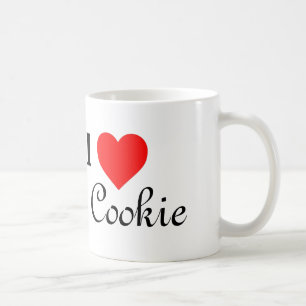 I Love Cookie Coffee Mug