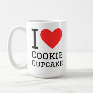 I love cookie cupcake coffee mug