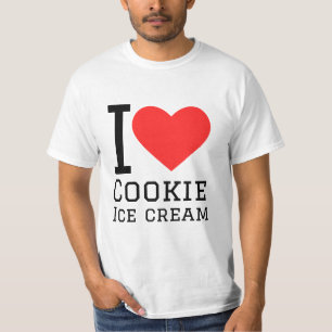 I love cookie ice cream T-Shirt
