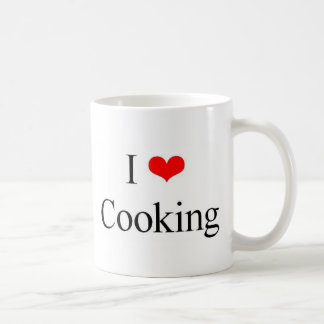 I Love Cooking Coffee Mug