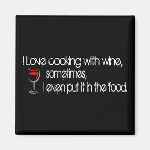 I Love Cooking Magnet