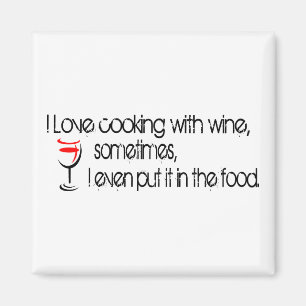 I Love Cooking Magnet