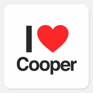 i love cooper square sticker