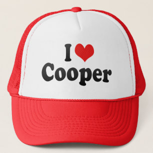 I Love Cooper Trucker Hat
