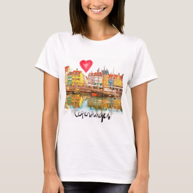 I love Copenhagen T-Shirt (Front)