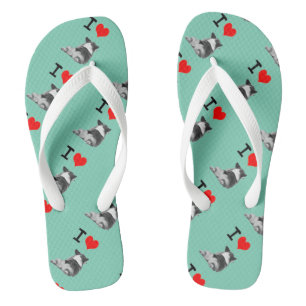 I love Corgi Butts Flip Flops