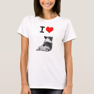 I Love Corgi Butts T-Shirt