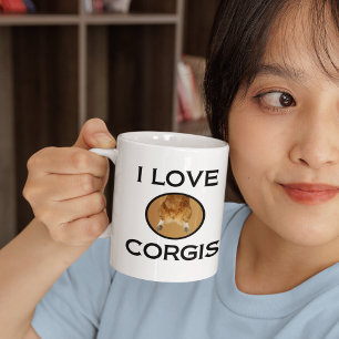 I Love Corgis Corgi Butt Coffee Mug