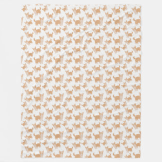 I LOVE CORGIS Fleece Blanket