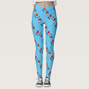 I Love Corgis Leggings