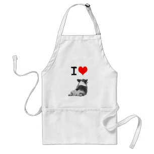 I Love Corgis Standard Apron