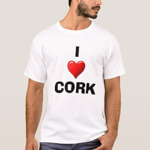I LOVE CORK T SHIRT