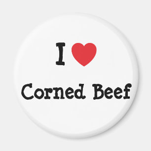 I love Corned Beef heart T-Shirt Magnet