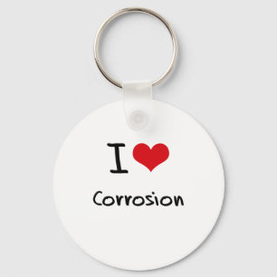 I love Corrosion Key Ring