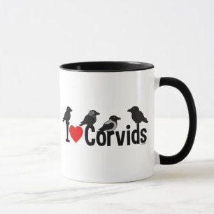 I Love Corvids Mug