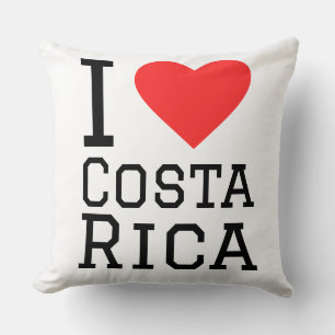 I love Costa Rica Cushion
