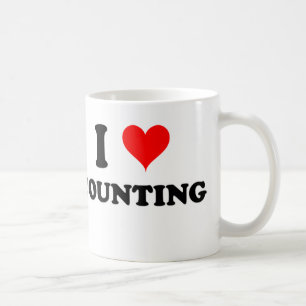 I Love Counting Coffee Mug