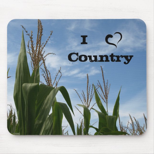 I love country mouse mat (Front)