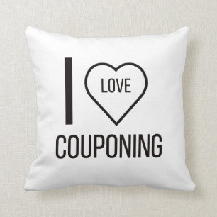 I LOVE COUPONING CUSHION