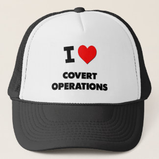 I love Covert Operations Trucker Hat