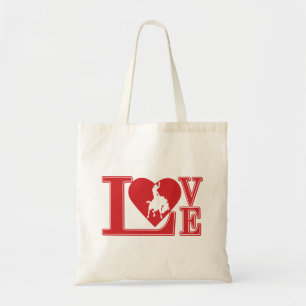 I love Cowboys, Cowboy Love Tote Bag