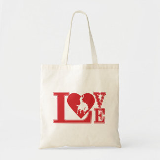 I love Cowboys, Cowboy Love Tote Bag