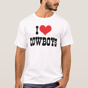 I Love Cowboys T-Shirt