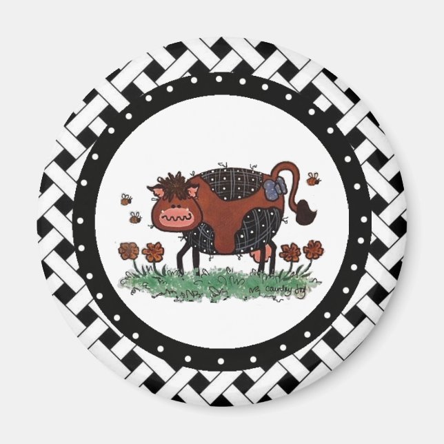 I Love Cows  Magnet (Front)