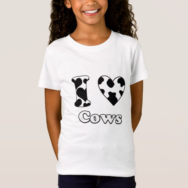 I love cows T-Shirt (Front)