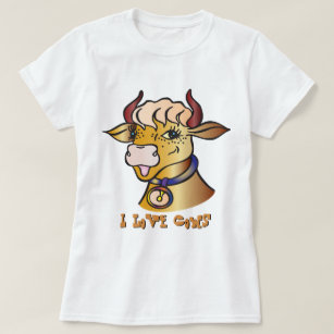 I Love Cows T-Shirt