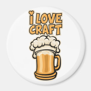 I Love Craft Beer Magnet