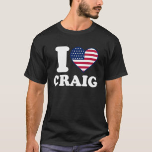I love Craig I heart Craig T-Shirt
