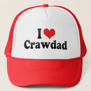 I Love Crawdad Trucker Hat