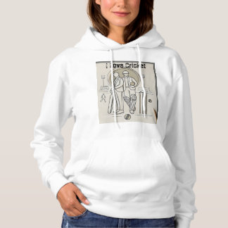 I love Cricket Hoodie