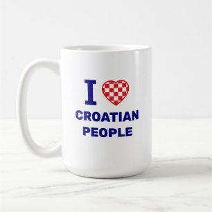 I Love Croatian People Coffee Mug