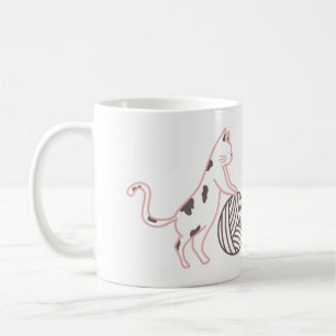 I love Crochet - Cat and Yarn Coffee Mug