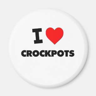 I love Crockpots Magnet