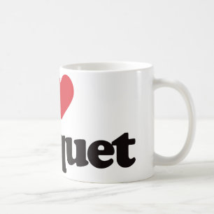 I Love Croquet Coffee Mug