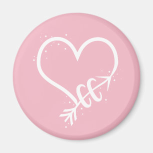 I Love Cross Country Running Magnet Gift