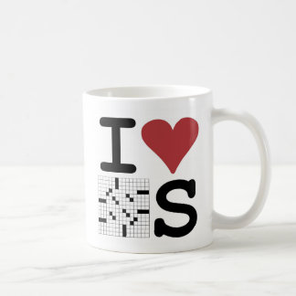 I Love Crosswords Mug