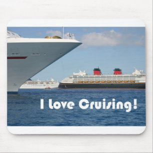I Love Cruising Mouse Mat