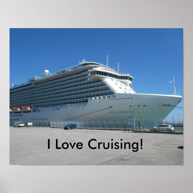 I Love Cruising Poster (Front)
