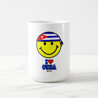 I LOVE CUBA COFFEE MUG