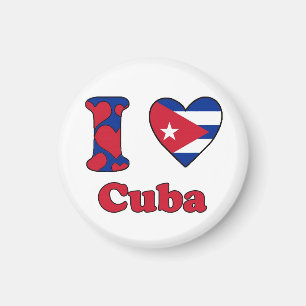 I love Cuba Magnet