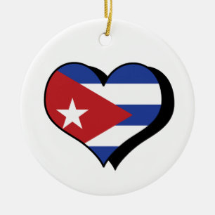 I Love Cuba Ornament