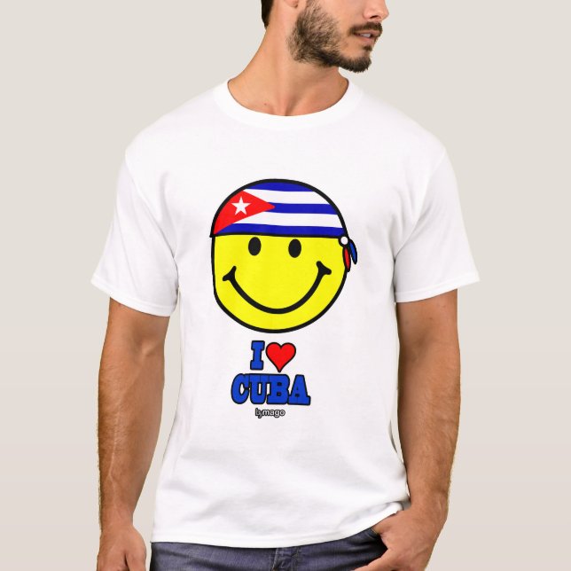 I LOVE CUBA T-Shirt (Front)